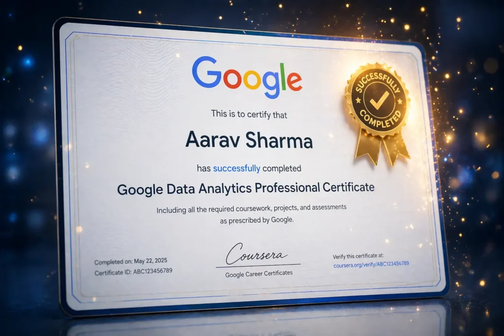 free online courses certificate google