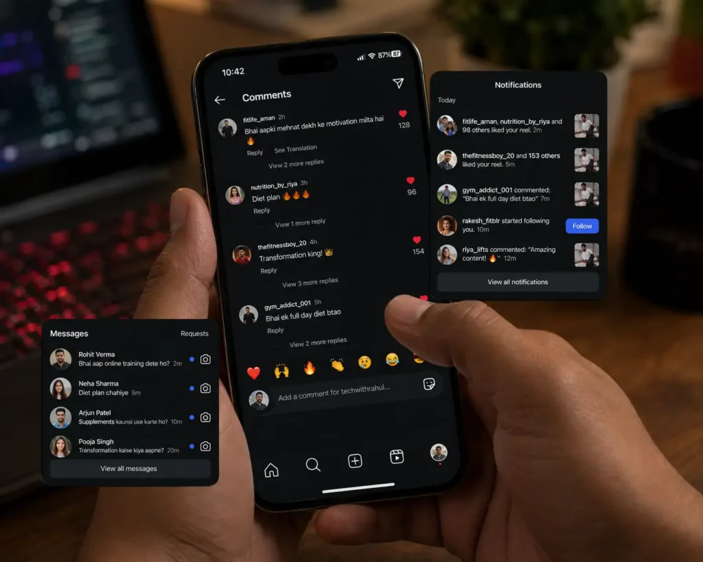 instagram engagement increase comments likes replies strategy
