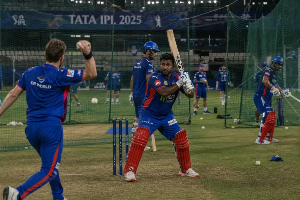ipl teams practice session dc vs csk preparation