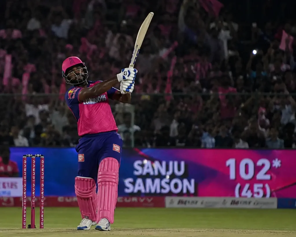 sanju samson ipl 2026 runs dc vs csk match performance